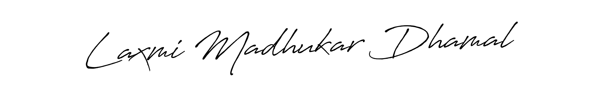 You can use this online signature creator to create a handwritten signature for the name Laxmi Madhukar Dhamal. This is the best online autograph maker. Laxmi Madhukar Dhamal signature style 7 images and pictures png