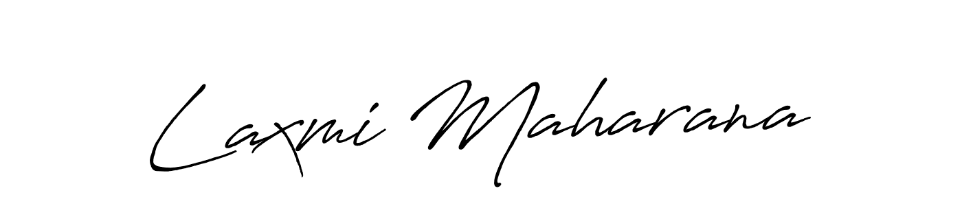 Use a signature maker to create a handwritten signature online. With this signature software, you can design (Antro_Vectra_Bolder) your own signature for name Laxmi Maharana. Laxmi Maharana signature style 7 images and pictures png