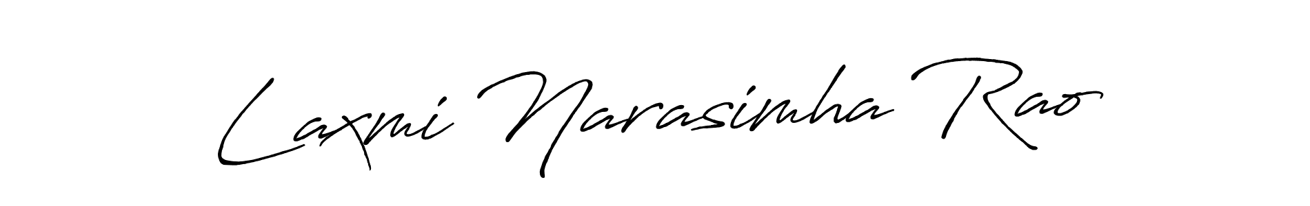if you are searching for the best signature style for your name Laxmi Narasimha Rao. so please give up your signature search. here we have designed multiple signature styles  using Antro_Vectra_Bolder. Laxmi Narasimha Rao signature style 7 images and pictures png