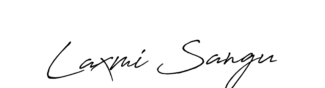 The best way (Antro_Vectra_Bolder) to make a short signature is to pick only two or three words in your name. The name Laxmi Sangu include a total of six letters. For converting this name. Laxmi Sangu signature style 7 images and pictures png