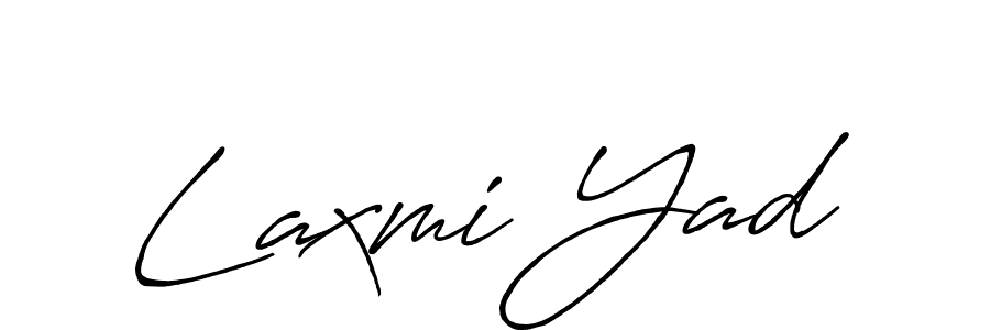 How to make Laxmi Yad signature? Antro_Vectra_Bolder is a professional autograph style. Create handwritten signature for Laxmi Yad name. Laxmi Yad signature style 7 images and pictures png