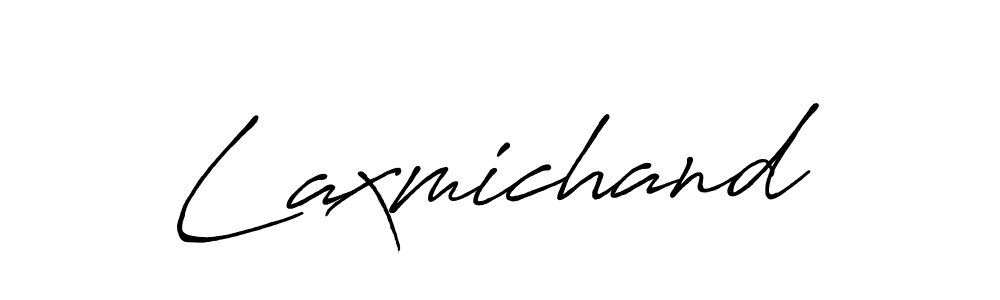 Design your own signature with our free online signature maker. With this signature software, you can create a handwritten (Antro_Vectra_Bolder) signature for name Laxmichand. Laxmichand signature style 7 images and pictures png