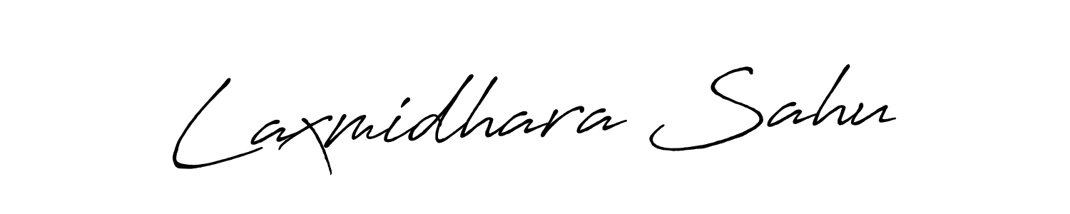 Use a signature maker to create a handwritten signature online. With this signature software, you can design (Antro_Vectra_Bolder) your own signature for name Laxmidhara Sahu. Laxmidhara Sahu signature style 7 images and pictures png