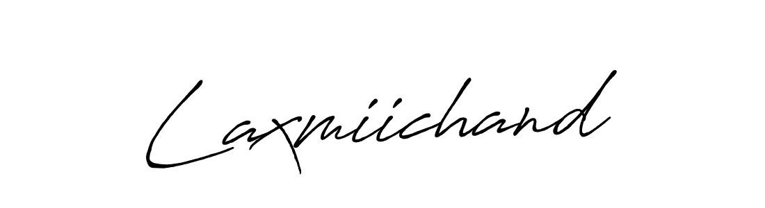 Design your own signature with our free online signature maker. With this signature software, you can create a handwritten (Antro_Vectra_Bolder) signature for name Laxmiichand. Laxmiichand signature style 7 images and pictures png