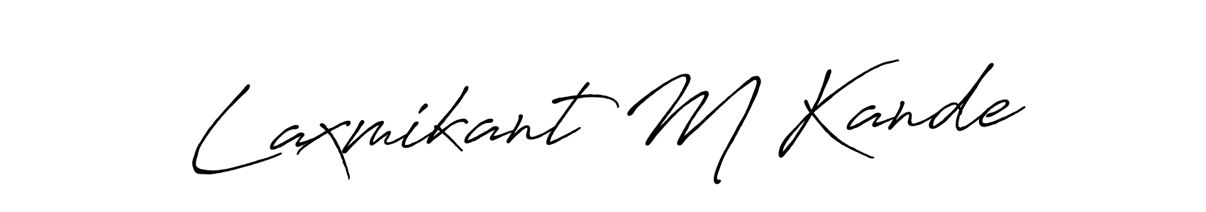 Once you've used our free online signature maker to create your best signature Antro_Vectra_Bolder style, it's time to enjoy all of the benefits that Laxmikant M Kande name signing documents. Laxmikant M Kande signature style 7 images and pictures png