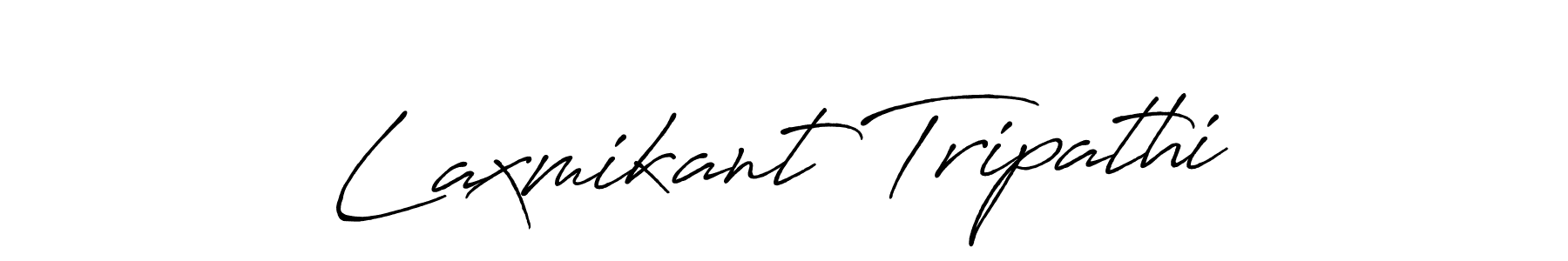 Laxmikant Tripathi stylish signature style. Best Handwritten Sign (Antro_Vectra_Bolder) for my name. Handwritten Signature Collection Ideas for my name Laxmikant Tripathi. Laxmikant Tripathi signature style 7 images and pictures png