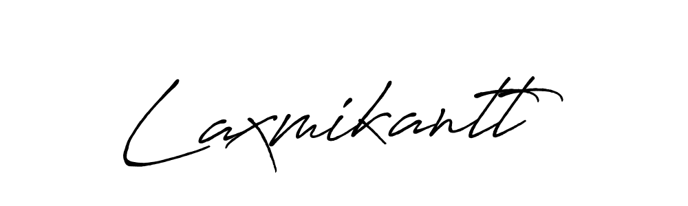 Design your own signature with our free online signature maker. With this signature software, you can create a handwritten (Antro_Vectra_Bolder) signature for name Laxmikantt. Laxmikantt signature style 7 images and pictures png