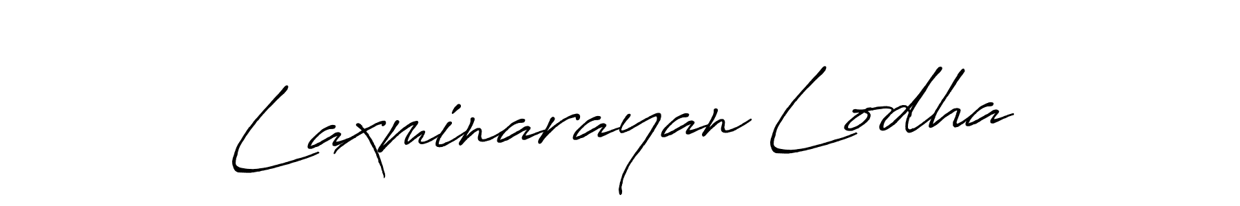 Antro_Vectra_Bolder is a professional signature style that is perfect for those who want to add a touch of class to their signature. It is also a great choice for those who want to make their signature more unique. Get Laxminarayan Lodha name to fancy signature for free. Laxminarayan Lodha signature style 7 images and pictures png