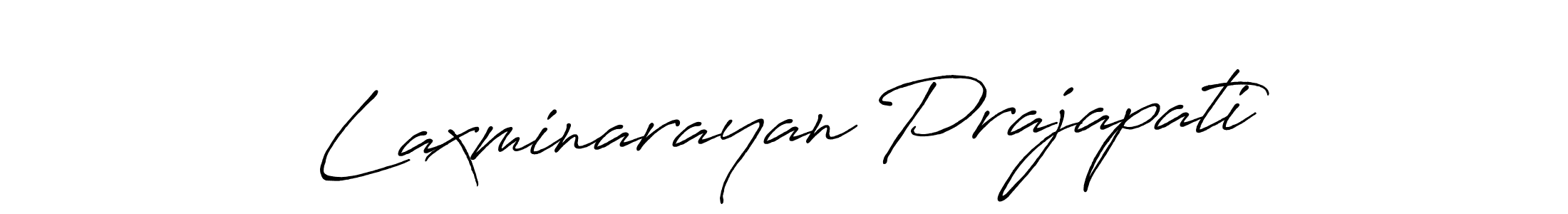 Laxminarayan Prajapati stylish signature style. Best Handwritten Sign (Antro_Vectra_Bolder) for my name. Handwritten Signature Collection Ideas for my name Laxminarayan Prajapati. Laxminarayan Prajapati signature style 7 images and pictures png