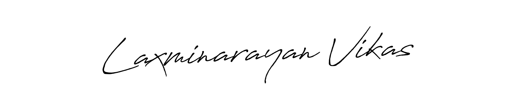 Laxminarayan Vikas stylish signature style. Best Handwritten Sign (Antro_Vectra_Bolder) for my name. Handwritten Signature Collection Ideas for my name Laxminarayan Vikas. Laxminarayan Vikas signature style 7 images and pictures png