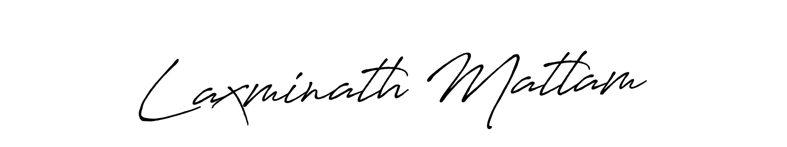 Antro_Vectra_Bolder is a professional signature style that is perfect for those who want to add a touch of class to their signature. It is also a great choice for those who want to make their signature more unique. Get Laxminath Matlam name to fancy signature for free. Laxminath Matlam signature style 7 images and pictures png