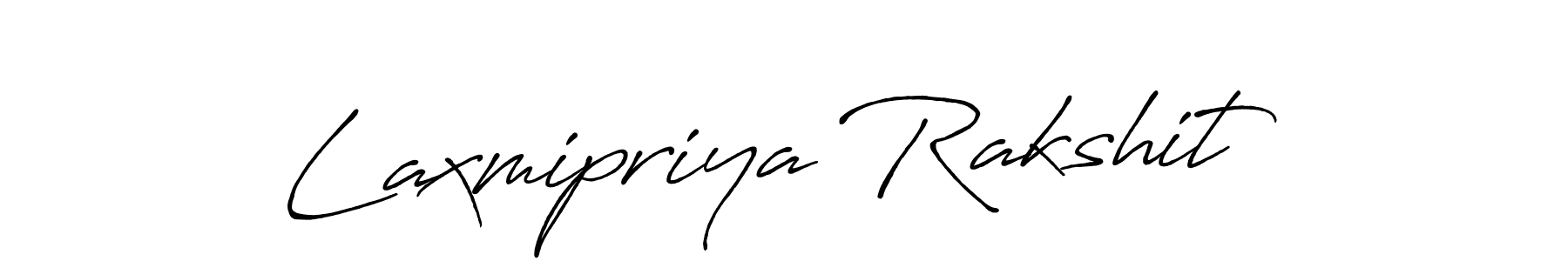 Use a signature maker to create a handwritten signature online. With this signature software, you can design (Antro_Vectra_Bolder) your own signature for name Laxmipriya Rakshit. Laxmipriya Rakshit signature style 7 images and pictures png