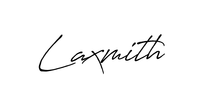 Use a signature maker to create a handwritten signature online. With this signature software, you can design (Antro_Vectra_Bolder) your own signature for name Laxmith. Laxmith signature style 7 images and pictures png