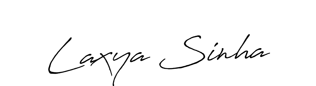 Make a short Laxya Sinha signature style. Manage your documents anywhere anytime using Antro_Vectra_Bolder. Create and add eSignatures, submit forms, share and send files easily. Laxya Sinha signature style 7 images and pictures png