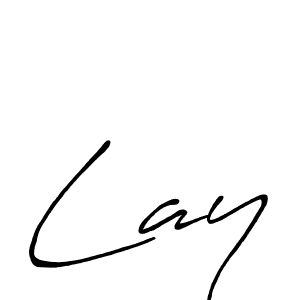Use a signature maker to create a handwritten signature online. With this signature software, you can design (Antro_Vectra_Bolder) your own signature for name Lay. Lay signature style 7 images and pictures png