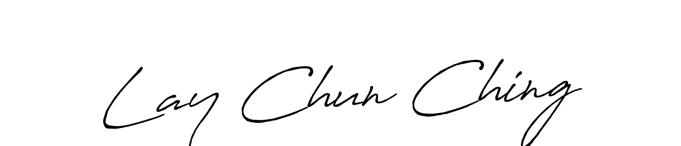 See photos of Lay Chun Ching official signature by Spectra . Check more albums & portfolios. Read reviews & check more about Antro_Vectra_Bolder font. Lay Chun Ching signature style 7 images and pictures png