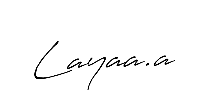 Make a beautiful signature design for name Layaa.a. Use this online signature maker to create a handwritten signature for free. Layaa.a signature style 7 images and pictures png