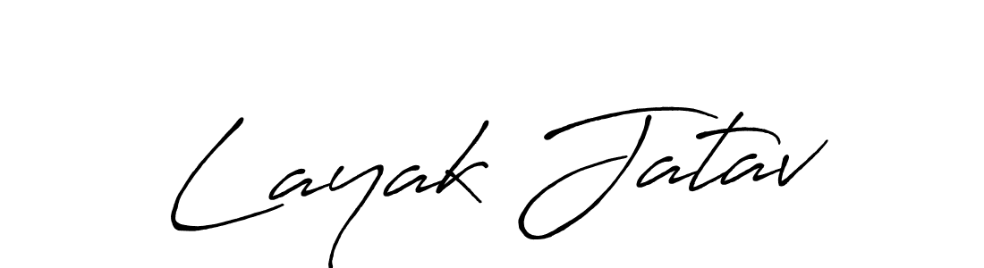 Antro_Vectra_Bolder is a professional signature style that is perfect for those who want to add a touch of class to their signature. It is also a great choice for those who want to make their signature more unique. Get Layak Jatav name to fancy signature for free. Layak Jatav signature style 7 images and pictures png