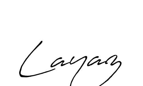 Design your own signature with our free online signature maker. With this signature software, you can create a handwritten (Antro_Vectra_Bolder) signature for name Layaz. Layaz signature style 7 images and pictures png