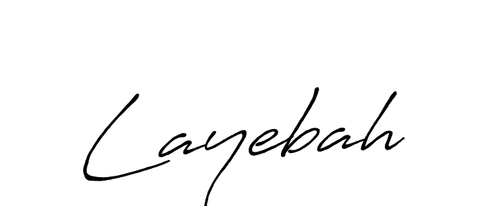 Make a beautiful signature design for name Layebah. Use this online signature maker to create a handwritten signature for free. Layebah signature style 7 images and pictures png