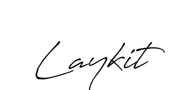 How to make Laykit name signature. Use Antro_Vectra_Bolder style for creating short signs online. This is the latest handwritten sign. Laykit signature style 7 images and pictures png