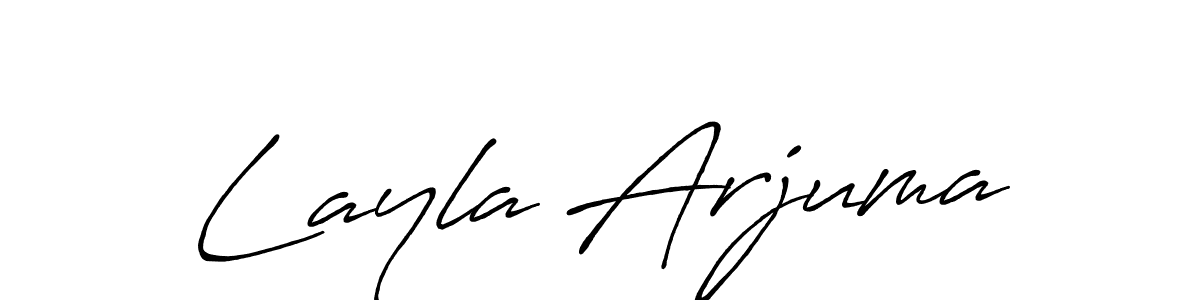 Also You can easily find your signature by using the search form. We will create Layla Arjuma name handwritten signature images for you free of cost using Antro_Vectra_Bolder sign style. Layla Arjuma signature style 7 images and pictures png