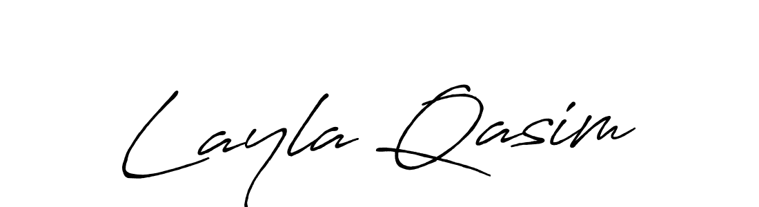 Design your own signature with our free online signature maker. With this signature software, you can create a handwritten (Antro_Vectra_Bolder) signature for name Layla Qasim. Layla Qasim signature style 7 images and pictures png