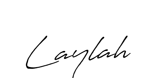 How to make Laylah signature? Antro_Vectra_Bolder is a professional autograph style. Create handwritten signature for Laylah name. Laylah signature style 7 images and pictures png