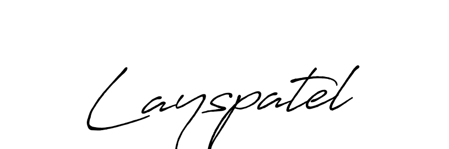 Also we have Layspatel name is the best signature style. Create professional handwritten signature collection using Antro_Vectra_Bolder autograph style. Layspatel signature style 7 images and pictures png