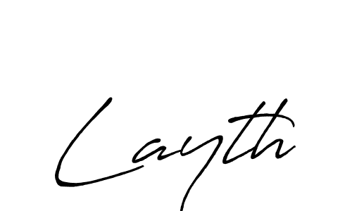 Create a beautiful signature design for name Layth. With this signature (Antro_Vectra_Bolder) fonts, you can make a handwritten signature for free. Layth signature style 7 images and pictures png