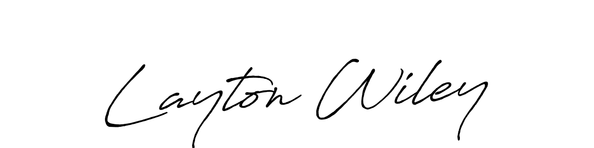 Antro_Vectra_Bolder is a professional signature style that is perfect for those who want to add a touch of class to their signature. It is also a great choice for those who want to make their signature more unique. Get Layton Wiley name to fancy signature for free. Layton Wiley signature style 7 images and pictures png
