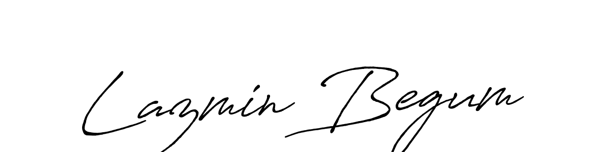How to make Lazmin Begum signature? Antro_Vectra_Bolder is a professional autograph style. Create handwritten signature for Lazmin Begum name. Lazmin Begum signature style 7 images and pictures png