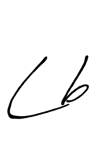 Make a beautiful signature design for name Lb. With this signature (Antro_Vectra_Bolder) style, you can create a handwritten signature for free. Lb signature style 7 images and pictures png