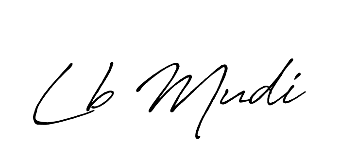 Also You can easily find your signature by using the search form. We will create Lb Mudi name handwritten signature images for you free of cost using Antro_Vectra_Bolder sign style. Lb Mudi signature style 7 images and pictures png