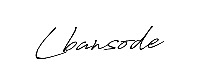 The best way (Antro_Vectra_Bolder) to make a short signature is to pick only two or three words in your name. The name Lbansode include a total of six letters. For converting this name. Lbansode signature style 7 images and pictures png