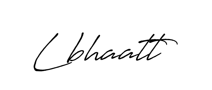 Make a beautiful signature design for name Lbhaatt. With this signature (Antro_Vectra_Bolder) style, you can create a handwritten signature for free. Lbhaatt signature style 7 images and pictures png