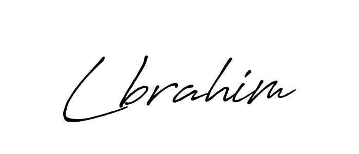 Also we have Lbrahim name is the best signature style. Create professional handwritten signature collection using Antro_Vectra_Bolder autograph style. Lbrahim signature style 7 images and pictures png