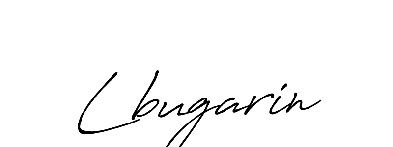 How to make Lbugarin signature? Antro_Vectra_Bolder is a professional autograph style. Create handwritten signature for Lbugarin name. Lbugarin signature style 7 images and pictures png