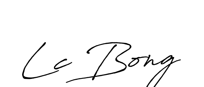 Make a beautiful signature design for name Lc Bong. Use this online signature maker to create a handwritten signature for free. Lc Bong signature style 7 images and pictures png