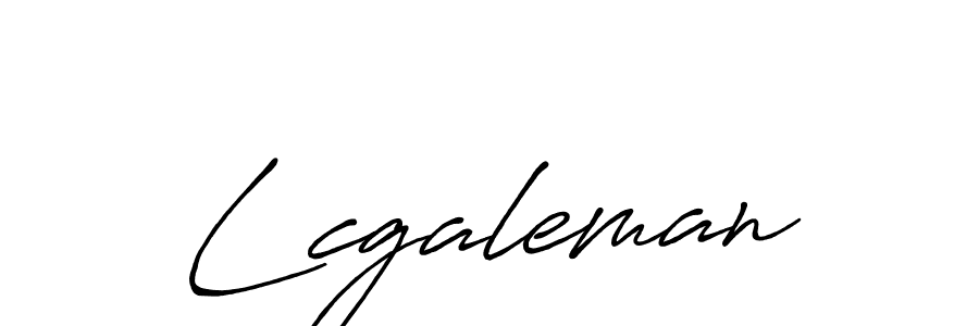 Once you've used our free online signature maker to create your best signature Antro_Vectra_Bolder style, it's time to enjoy all of the benefits that Lcgaleman name signing documents. Lcgaleman signature style 7 images and pictures png