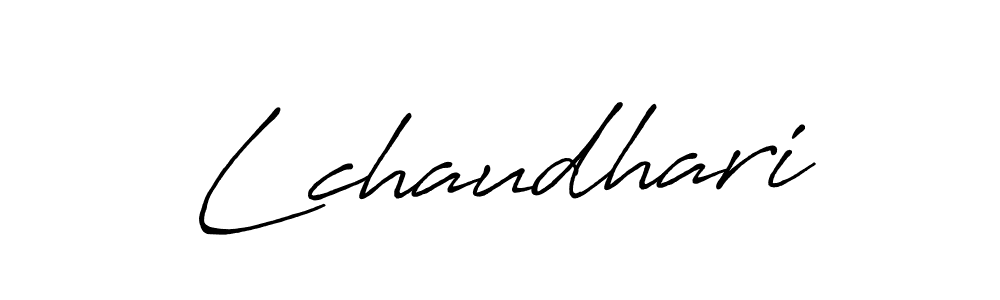 Antro_Vectra_Bolder is a professional signature style that is perfect for those who want to add a touch of class to their signature. It is also a great choice for those who want to make their signature more unique. Get Lchaudhari name to fancy signature for free. Lchaudhari signature style 7 images and pictures png