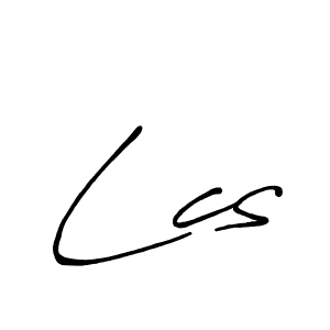 Create a beautiful signature design for name Lcs. With this signature (Antro_Vectra_Bolder) fonts, you can make a handwritten signature for free. Lcs signature style 7 images and pictures png