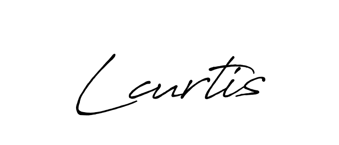 Create a beautiful signature design for name Lcurtis. With this signature (Antro_Vectra_Bolder) fonts, you can make a handwritten signature for free. Lcurtis signature style 7 images and pictures png
