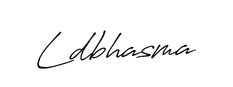 Design your own signature with our free online signature maker. With this signature software, you can create a handwritten (Antro_Vectra_Bolder) signature for name Ldbhasma. Ldbhasma signature style 7 images and pictures png