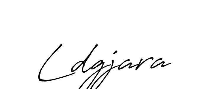 Make a beautiful signature design for name Ldgjara. With this signature (Antro_Vectra_Bolder) style, you can create a handwritten signature for free. Ldgjara signature style 7 images and pictures png
