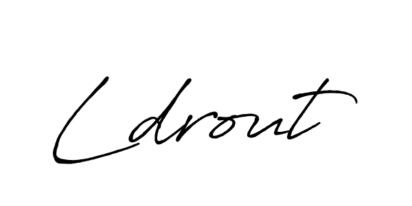 Once you've used our free online signature maker to create your best signature Antro_Vectra_Bolder style, it's time to enjoy all of the benefits that Ldrout name signing documents. Ldrout signature style 7 images and pictures png