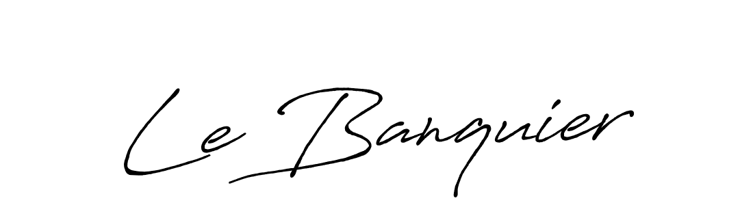 if you are searching for the best signature style for your name Le Banquier. so please give up your signature search. here we have designed multiple signature styles  using Antro_Vectra_Bolder. Le Banquier signature style 7 images and pictures png
