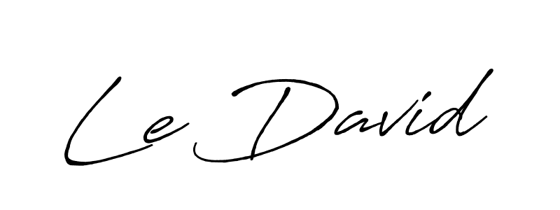 How to Draw Le David signature style? Antro_Vectra_Bolder is a latest design signature styles for name Le David. Le David signature style 7 images and pictures png