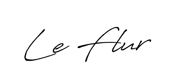 Le Flur stylish signature style. Best Handwritten Sign (Antro_Vectra_Bolder) for my name. Handwritten Signature Collection Ideas for my name Le Flur. Le Flur signature style 7 images and pictures png