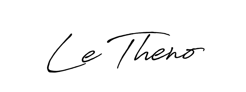 Similarly Antro_Vectra_Bolder is the best handwritten signature design. Signature creator online .You can use it as an online autograph creator for name Le Theno. Le Theno signature style 7 images and pictures png